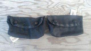 Black Us Military Army Alice Shot Gun Shell Pouches 1980 