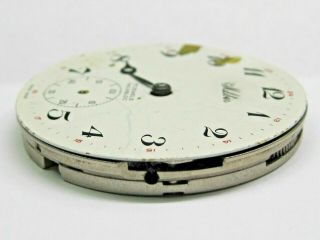 Antique Milber Incabloc Pocket Watch Movement Swiss Made Berman 17 Jewels 4