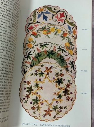 Embroidery Lessons with Colored Studies Brainerd & Armstrong 1907 136 pages 2