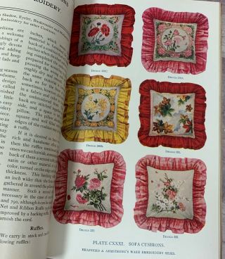 Embroidery Lessons with Colored Studies Brainerd & Armstrong 1907 136 pages 3