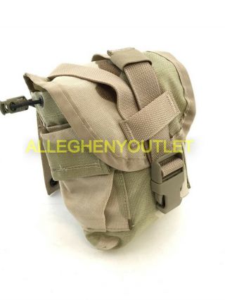 Us Military 1 Quart Qt Molle Canteen Pouch Usgi Desert Camo Cover Carrier