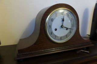 Restored Vintage “one Of A Kind” Smiths Mantel Clock 115 Photo Record Of Work