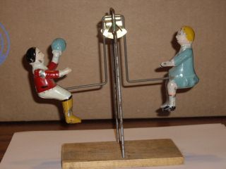 Rare Antique Tin Toy Marked Gibbs And Patent Pending