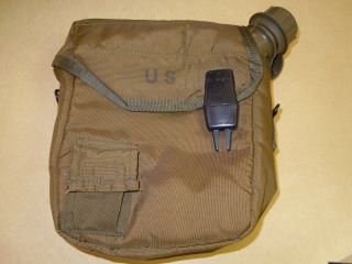Vintage 1981 Us Military 2 Quart Canteen - Army Field Gear - Bladder Type