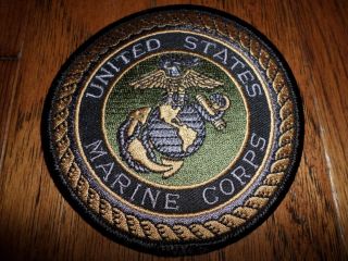 U.  S.  Military Marine Corps Patch Eagle Globe & Anchor Ega U.  S.  A Made