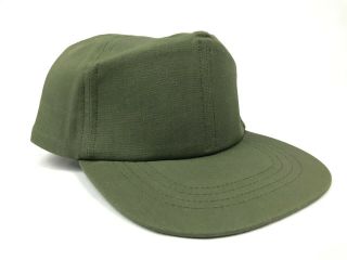 Vintage U.  S Military Cap Army Hot Weather Od Green Baseball Cap Size 7 1/2 Usgi