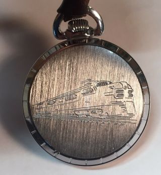 Vintage Kaltron Pocket Watch 17 Jewels Incabloc Swiss Made Railroad 6