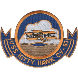 Cv - 63 Uss Kitty Hawk Carrier Patch
