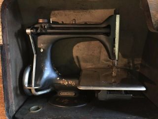 Singer Chain Stitch Sewing Machine Model 24,  Treadle Cabinet,  1907 3