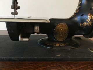 Singer Chain Stitch Sewing Machine Model 24,  Treadle Cabinet,  1907 6
