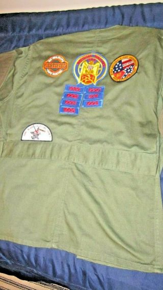 Vintage U.  S Military Sniper SHOOTING JACKET Post Vietnam War sz XL 5