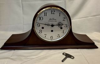 Antique Seth Thomas 8 Day Westminster Chime Mantle Clock W/ Key 20”