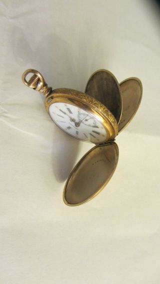 Seymour - Size 3 Swiss Pocket Watch - Detailed Dial & Case 2