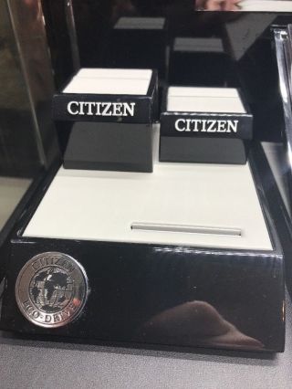 Citizen Eco Drive Display Stand Wrist Watch Women’s Men’s - Case Box Store Shop 6
