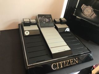 Citizen Eco Drive Display Stand Wrist Watch Women’s Men’s - Case Box Store Shop 7