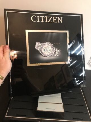 Citizen Eco Drive Display Stand Wrist Watch Women’s Men’s - Case Box Store Shop 8