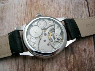 Russian MARRIAGE USSR Wrist Watch Mechanical Rare 3602 Soviet Golden Co 4
