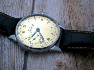 Russian MARRIAGE USSR Wrist Watch Mechanical Rare 3602 Soviet Golden Co 5