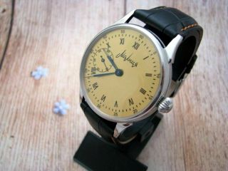 Russian MARRIAGE USSR Wrist Watch Mechanical Rare 3602 Soviet Golden Co 6