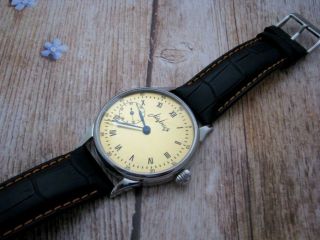 Russian MARRIAGE USSR Wrist Watch Mechanical Rare 3602 Soviet Golden Co 8