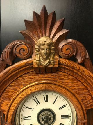 Antique Ansonia Victorian Mantle Clock 2