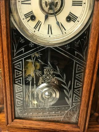 Antique Ansonia Victorian Mantle Clock 3