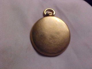 Elgin Open Face Pocket Watch,  10 Size,  15 Jewels,  10K Gold Filled Case 5