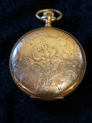 1893 Elgin Pocket Watch Grade 117 Hunt Case Not