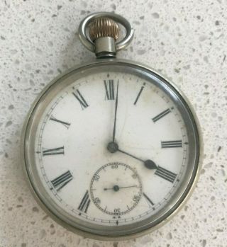 Vintage Pocket Watch With Omega Case