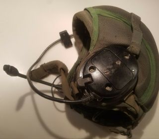 US Army Tankers Padded Helmet Insert With Bose Headphones Large 3