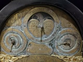 Antique English Style Bracket Clock Vienna Joseph Antony Kotzi Wienn For Repair 4