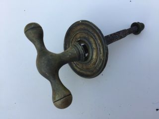 Safe Door Handle Vintage Antique Safe Solid Brass Handle And Ring Post