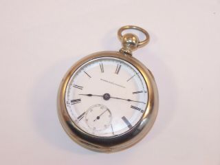 1882 Elgin 18s 11 Jewel Grade 13 Key Wind Pocket Watch
