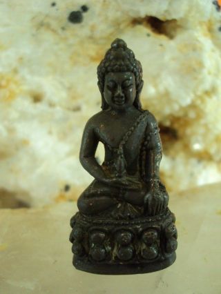 Phra Kring Emperor Buddha Statue Lp Mhun Talisman Healing Power Thai Amulet