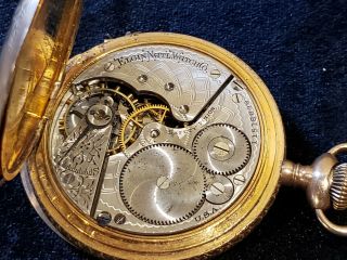 1905 Elgin Pocket Watch Grade 290 Hunt Case Not 4