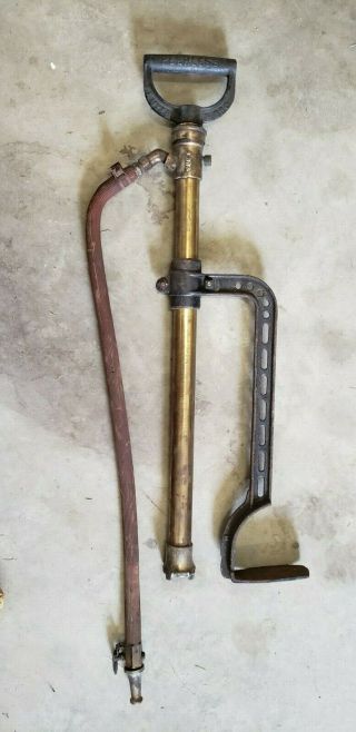 ANTIQUE F.  E.  MYERS BRO PEERLESS HAND FOOT PUMP WATER INSECTICIDE SPRAYER 2