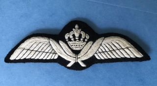 Authentic Jordan Air Force Pilot Wings Padded Crew Military Badge