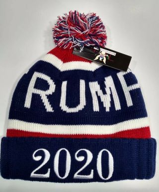 President Donald Trump 2020 Winter Ski Hat Usa Colors Embroidered 2020