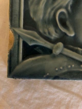 Robin Hood & Marian Antique Hamilton Tile Ceramic Portrait Tiles 5
