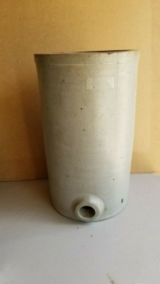 19th Century 2 - Gal Salt Glaze Water Dispenser