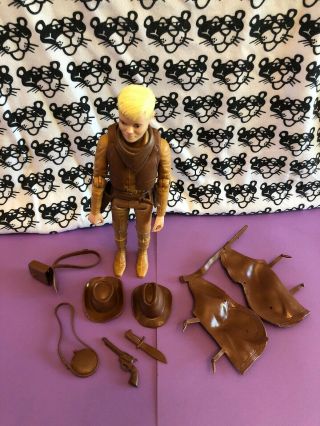 Vintage Marx Best Of The West Jay West Action Figure Complete