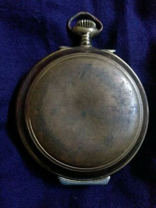 AMC Cesar Renfer Abrecht Breuet Vintage Swiss Alarm Pocket Watch 1900s 2