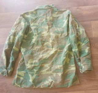 USMC ERDL Camo Shirt COAT post Vietnam War size Large Long 2