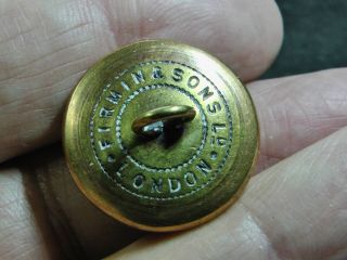 1st SUTHERLAND HIGHLAND RIFLE VOLUNTEERS 24mm GILT COAT BUTTON 1880 - 1908 FIRMIN 3