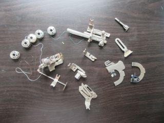 Singer Sewing Machine Attachments Set For Model 66 ? For Back Attaching Model