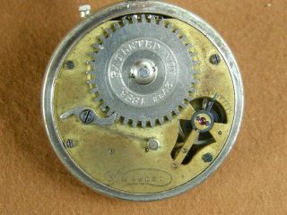 ANTIQUE 1883 Patent MANHATTAN WATCH CO 16S OPEN FACE POCKET WATCH Button Set 3