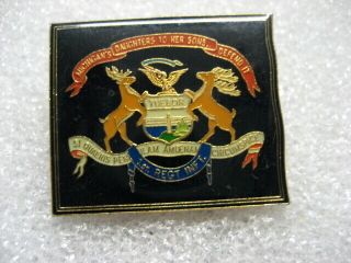 . Badge 1st Michigan Infantry Regiment Civil War
