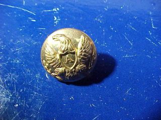 Orig Civil War Brass Union Artillery Uniform Button