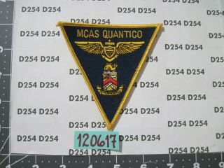 Usmc Squadron Patch Us Marine Corps Air Station Mcas Quantico,  Virginia