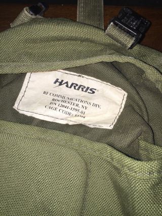 US Military Radio Harris RF Communication Storage Bag/Case/Pouch 4
